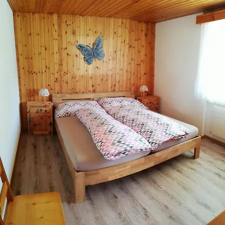 Chalet Hedy Ferienwohnung Grachen Exterior photo